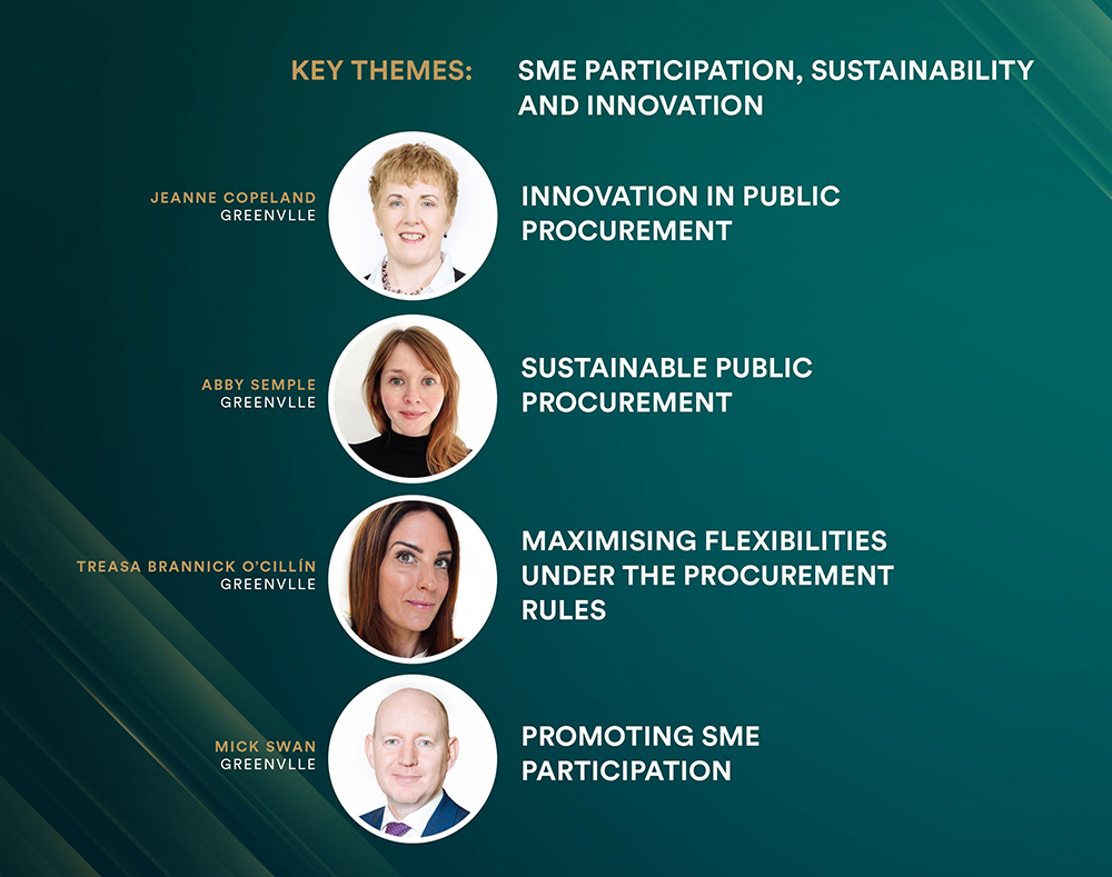 image of Greenville speakers at procurex