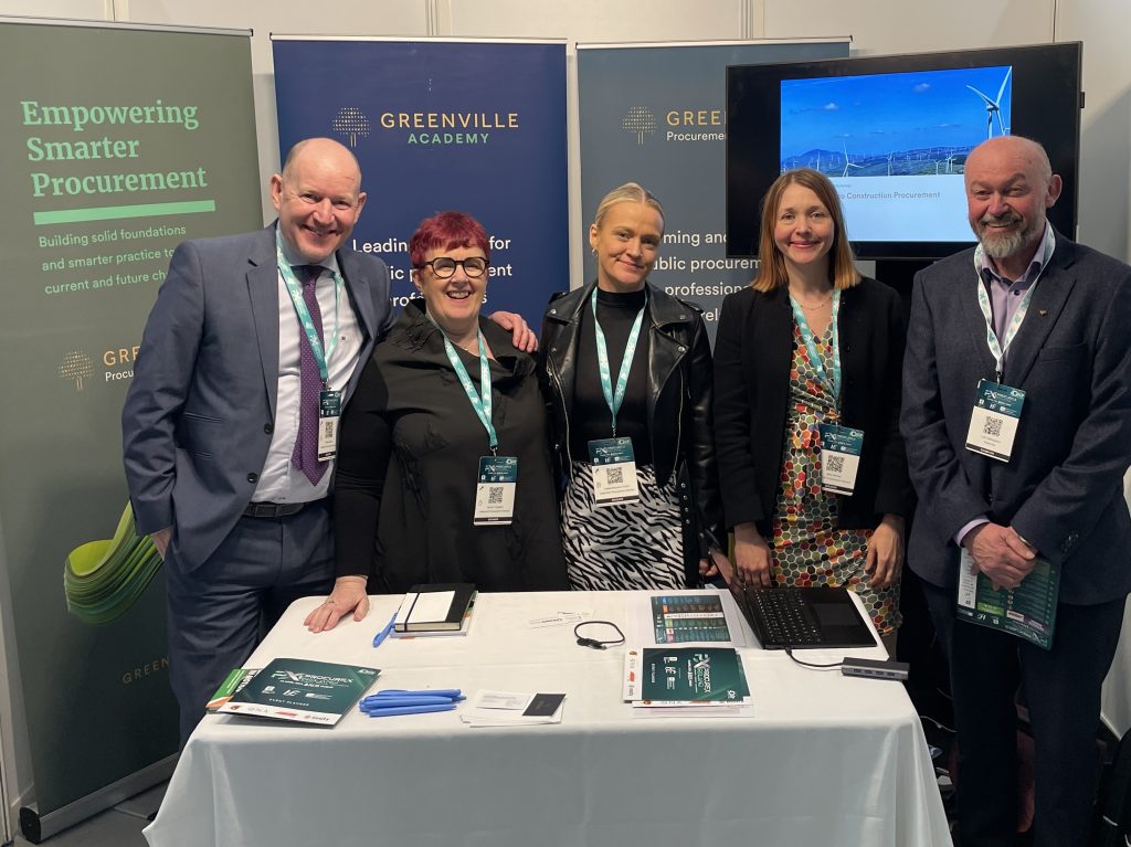 Photo of The Greenville Team at Procurex Ireland 2024